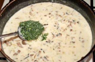 Грибной соус 