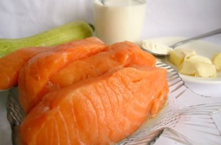 Жареная семга со сливочным соусом - фото шага 1