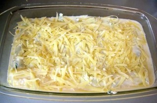 Каннеллони с сыром и шпинатом - фото шага 4