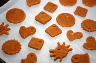 Медовые пряники на елку - фото шага 7