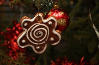 Медовые пряники на елку - фото шага 12