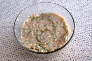 Рыбные котлеты с овсянкой и зеленым луком - фото шага 6