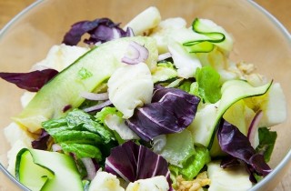 Салат с сыром Халуми - фото шага 4