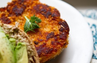 Вегетарианский гамбургер - фото шага 3