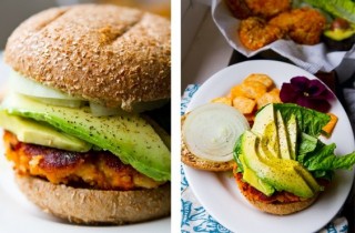 Вегетарианский гамбургер - фото шага 5