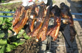 Баранья корейка на мангале - фото шага 5