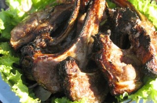 Баранья корейка на мангале - фото шага 8