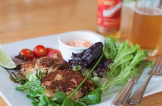 Картофельные котлеты с крабовым мясом