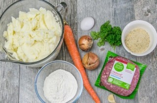 Картофельные зразы с мясом - фото шага 1