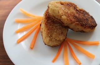 Котлеты куриные с капустой