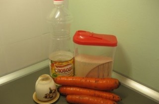 Постные морковные котлеты - фото шага 1