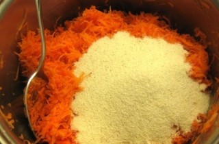 Постные морковные котлеты - фото шага 4