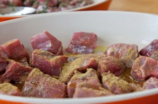 Шашлык из баранины с овощами - фото шага 2