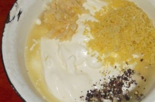 Шашлык из говядины в майонезе - фото шага 5