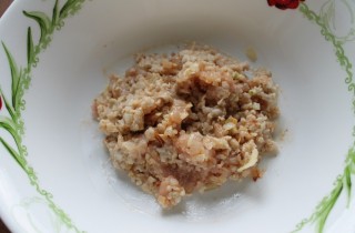 Куриные котлеты с геркулесом - фото шага 6