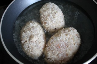 Куриные котлеты с геркулесом - фото шага 7