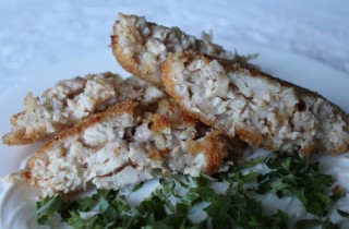 Куриные котлеты с геркулесом - фото шага 8