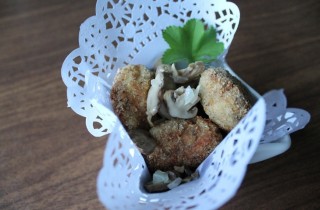 Куриные котлеты с грибами