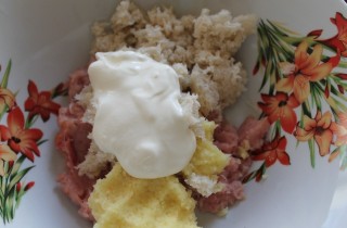 Куриные котлеты с картофелем - фото шага 4