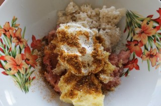 Куриные котлеты с картофелем - фото шага 5