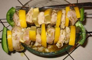 Куриный шашлык с лимоном - фото шага 2