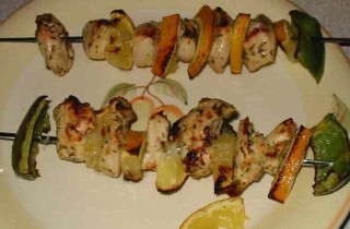 Куриный шашлык с лимоном - фото шага 3