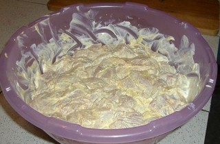 Шашлык из курицы с лимоном - фото шага 4