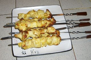 Шашлык из курицы с лимоном - фото шага 7