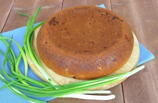 Рыбный пирог в мультиварке - фото шага 10