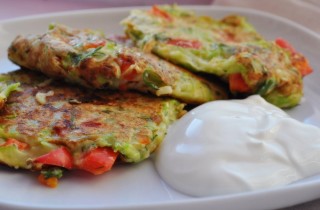 Оладьи из кабачков с болгарским перцем - фото шага 6