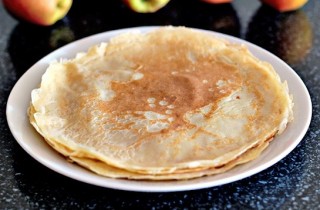 Блинчики на молоке