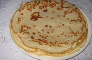 Блины на кислом молоке