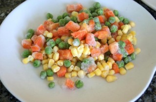 Жареный рис с креветками - фото шага 2