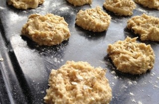 Овсяное печенье с медом - фото шага 5