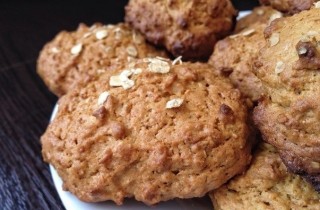 Овсяное печенье с медом - фото шага 6