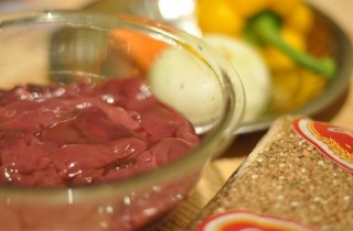 Гречка с печенью - фото шага 1