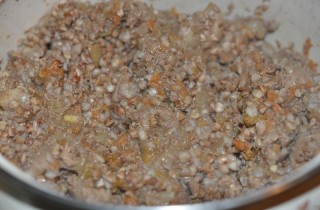 Гречка с печенью - фото шага 5