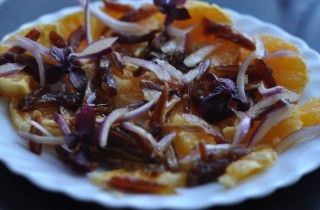 Итальянский салат с апельсинами и финиками - фото шага 4