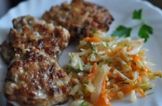 Оладьи из курицы