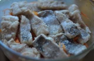 Щука с овощами - фото шага 5