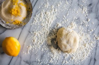 Творожно-лимонное печенье - фото шага 1