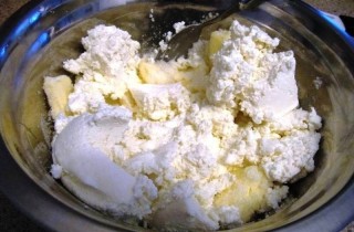 Творожное печенье с безе - фото шага 3