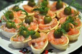 Тарталетки с семгой - фото шага 2