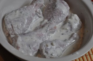 Куриные ножки со спагетти в мультиварке - фото шага 2