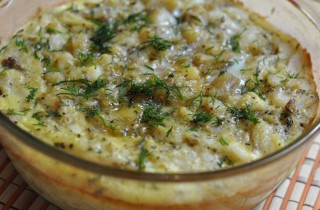 Пудинг из рыбы с картофелем - фото шага 4