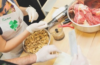 Баклажаны с ореховой пастой по-грузински - фото шага 4