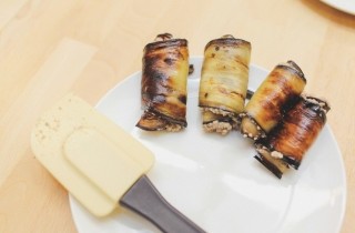 Баклажаны с ореховой пастой по-грузински - фото шага 6