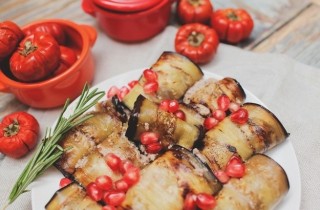 Баклажаны с ореховой пастой по-грузински - фото шага 7