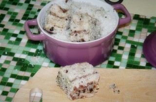 Сало сухой засолки с чесноком - фото шага 8