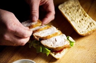 Сэндвич с куриной грудкой - фото шага 8